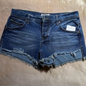 Free People denim short size 26